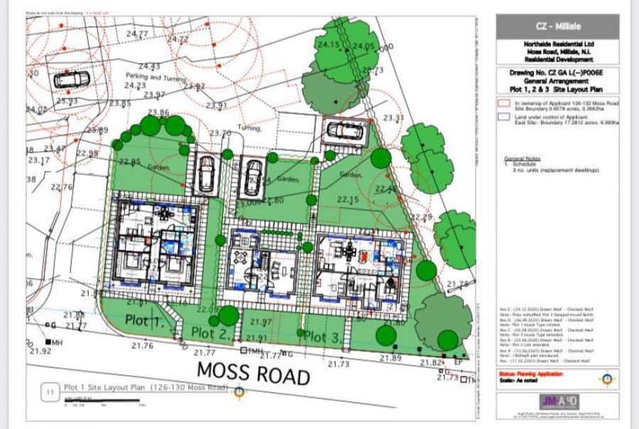 Development Site, 126-130 Moss Road, millisle, BT22 2DT