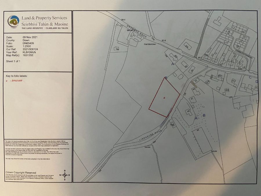 Development Opportunity, Opposite 45 & 47 Lisnasure Road, gamblestown, dromore, BT25 1JH