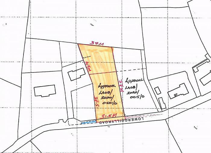 Site Adjacent To 97 Lower Quilly Road, dromore, BT25 1LJ