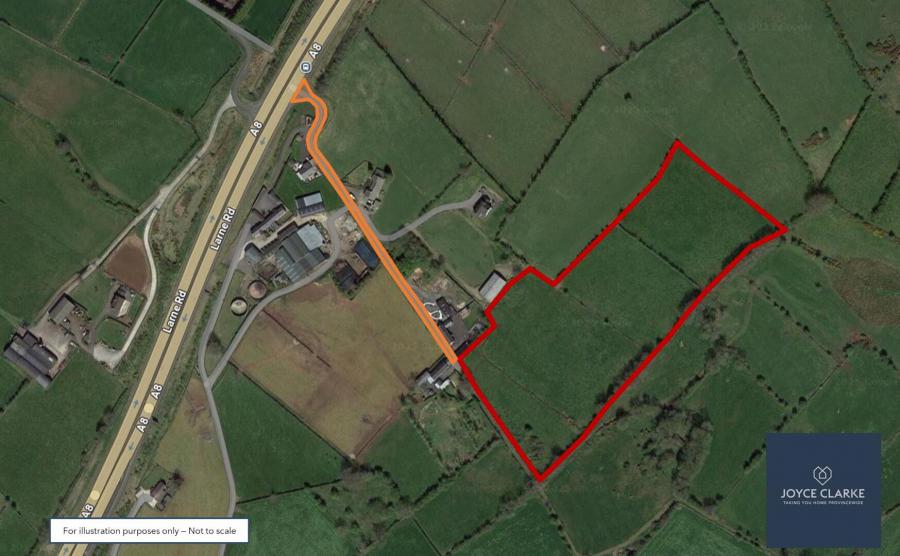 Land At 45, Larne Road, ballynure, BT39 9UB