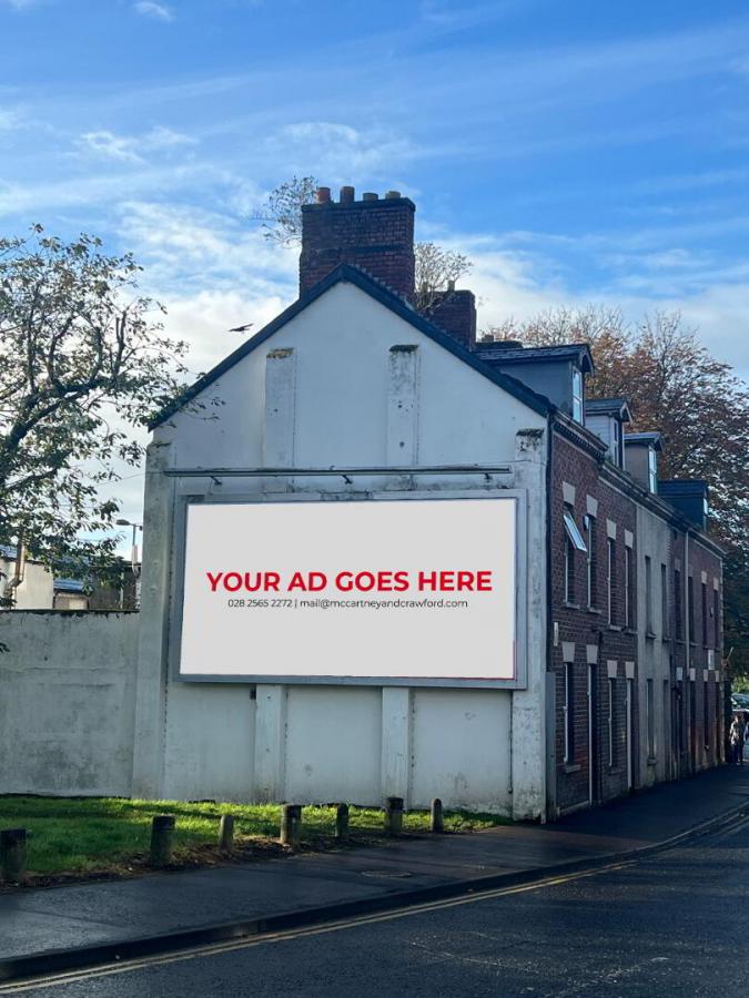 Billboard Advertisement Space At 98 Bridge Street, ballymena, BT43 5EP