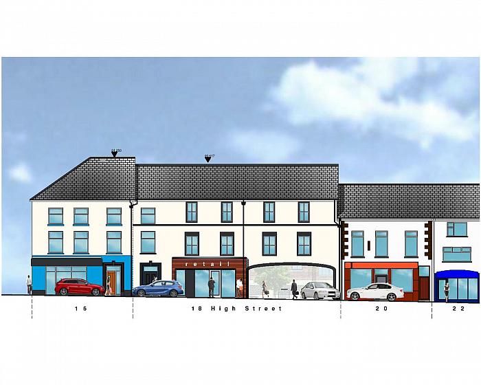Former Lantern Bar, 18 High Street, ballynahinch, BT24 8AB