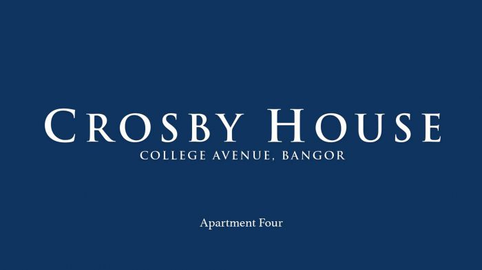 THE CLOCK TOWER APARTMENT, 4 Crosby House, college avenue, bangor