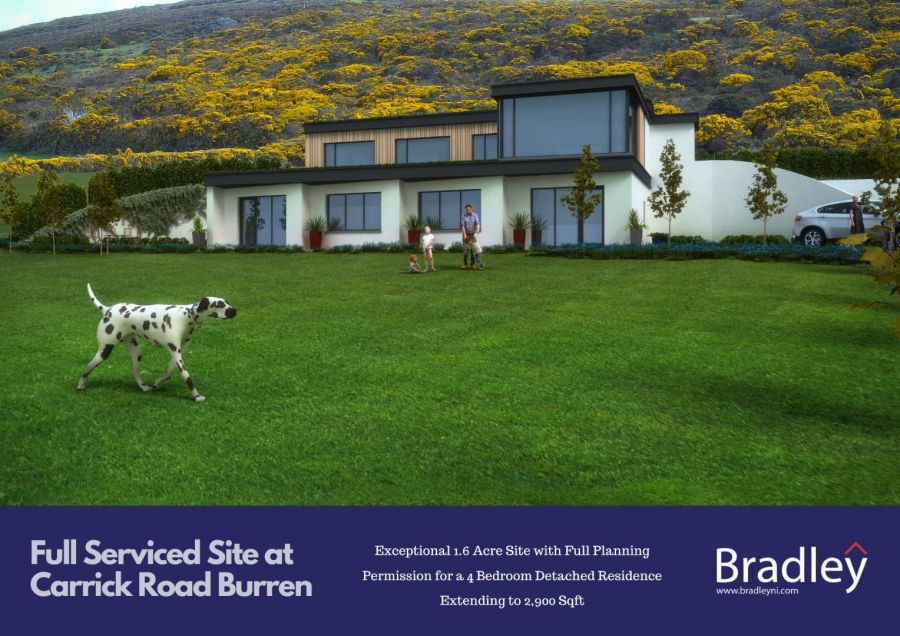 Full Serviced Site at, 22 Carrick Road, burren, warrenpoint, BT34 3QU